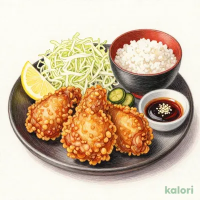 大ぶり唐揚げ夢チキランチ（5個）