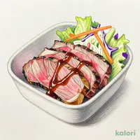 赤身ローストビーフサラダ添え