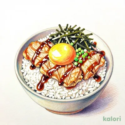 小鶏竜田てりたま丼