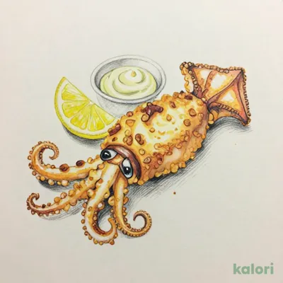 Fried Squid Tentacles