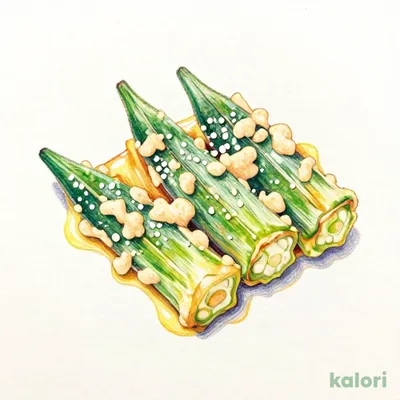 Okra Tempura (4 pieces)