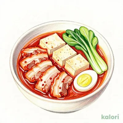 豆富豚チゲ（お肉ダブル）