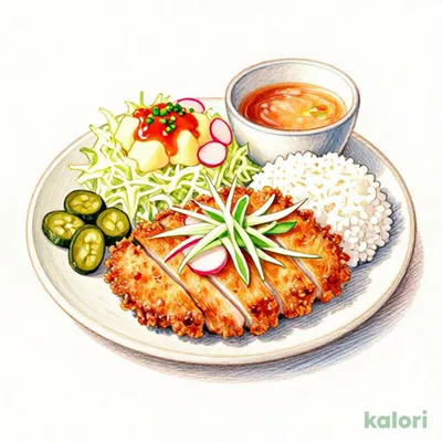 Pork Tenderloin Cutlet with Grated Daikon and Ponzu Set