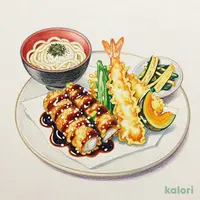 お昼の彩り和膳（すけそう鱈の黒酢あん）