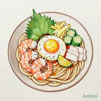 釜揚げしらすと桜海老のすだちうどん