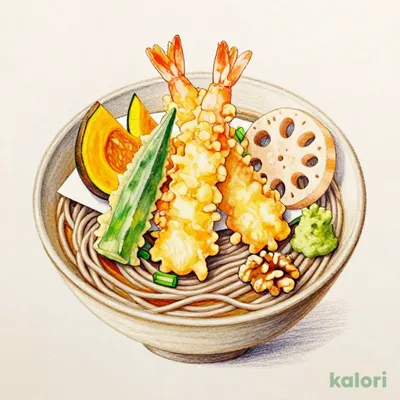 天せいろそば（くるみだれ付き）