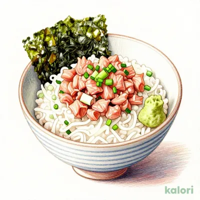 ねぎとろ丼ダブル