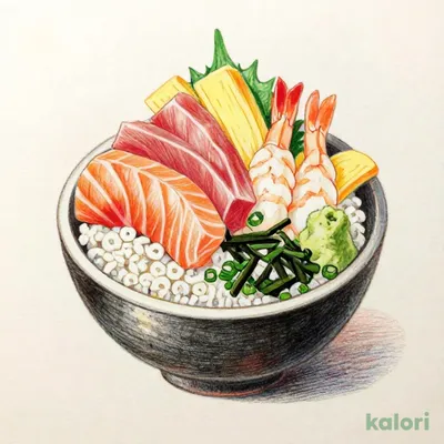 小海鮮丼