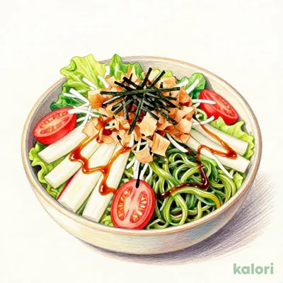 大根パリパリサラダ（玉ねぎ醤油ドレッシング）