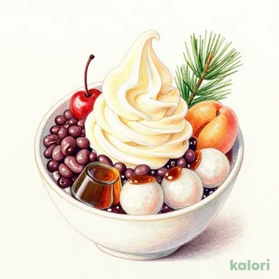 ソフト白玉あんみつ 297kcal｜カロリー・栄養成分 | 夢庵 | kalori
