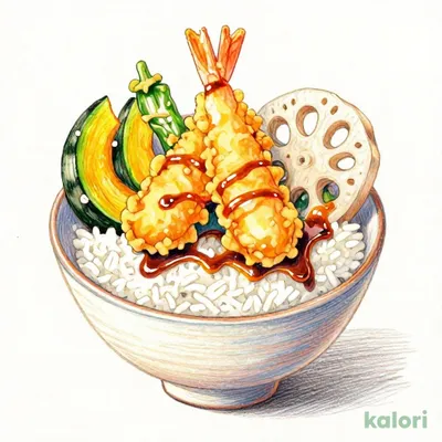 Shanghai Shrimp Tempura Rice Box