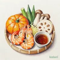Shanghai Shrimp Tempura Platter (1 serving)