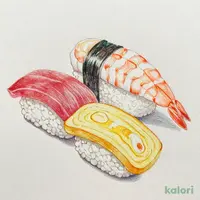 お子様寿司(まぐろ、海老、玉子)