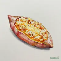 さつまいも天