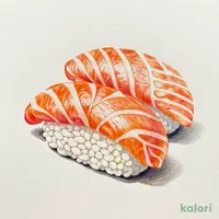 とろサーモン握り