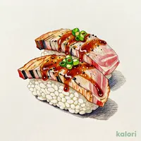 まぐろステーキ握り