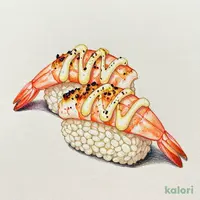 炙り海老マヨ握り