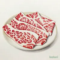 黒毛牛しゃぶしゃぶ（交雑種）