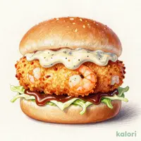 タルデミえびグラタンバーガー