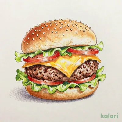 絶品チーズバーガー