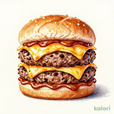 トリプル絶品ビーフバーガー