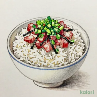 Negicha (Green Onion & Roast Pork) Rice Bowl