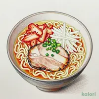 冷やしらーめんキムチ鬼おろし